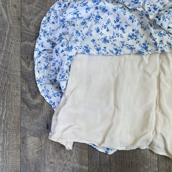 Reformation Blue Floral Midi Dress - Picture 8 of 12